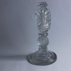 Ornement d'oratoire cristallo-cérame Vierge à l'Enfant et angelots