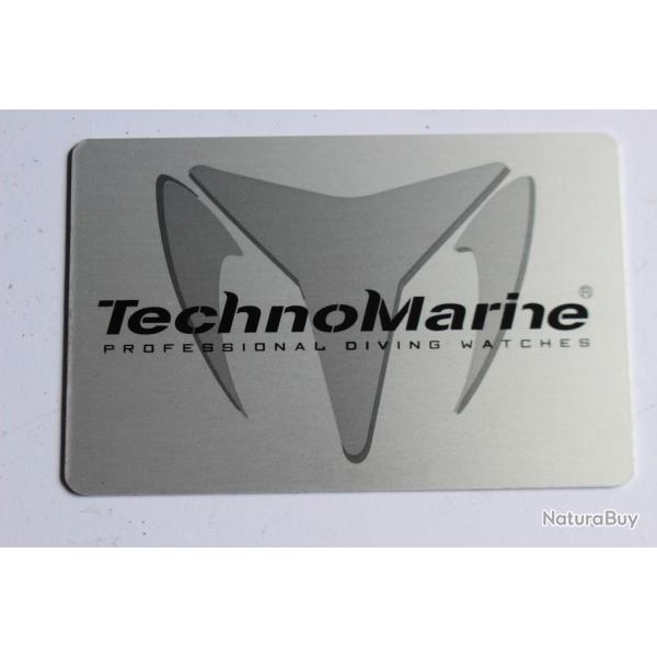 TechnoMarine garantie pour montre