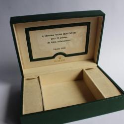 ROLEX grand et superbe écrin 25 ans de collaboration montre Rolex Genève
