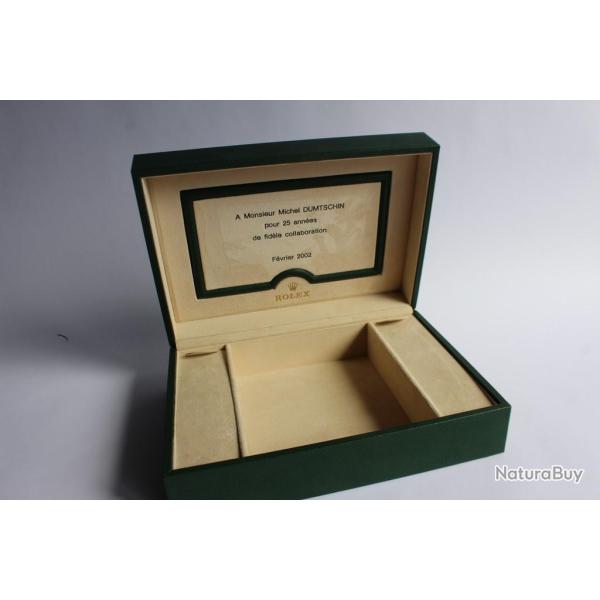 ROLEX grand et superbe crin 25 ans de collaboration montre Rolex Genve