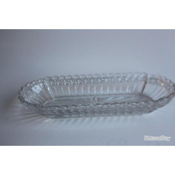 Saint-Louis vide poche cristal moul� 1900