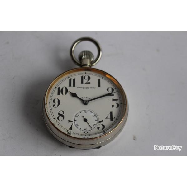 Montre de gousset r�gulateur KIRBY BEARD & Co Paris