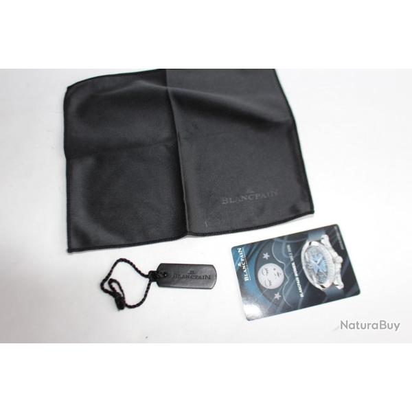 BLANCPAIN essuie montre + �tiquette + calendrier 2008