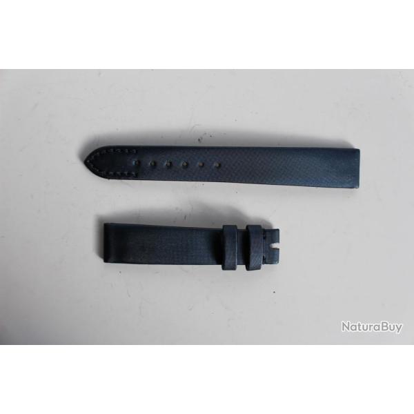PATEK PHILIPPE Bracelet montre femme satin bleu fonc� 15 mm