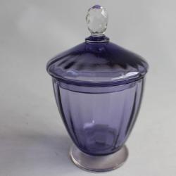 Pot couvert cristal bicolore