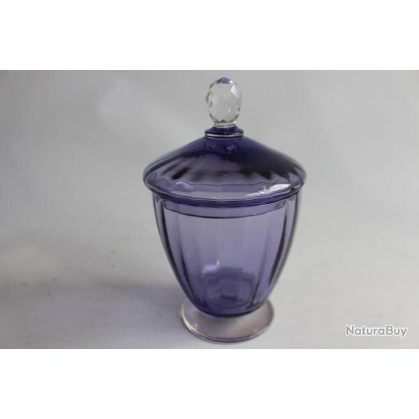 Pot couvert cristal bicolore