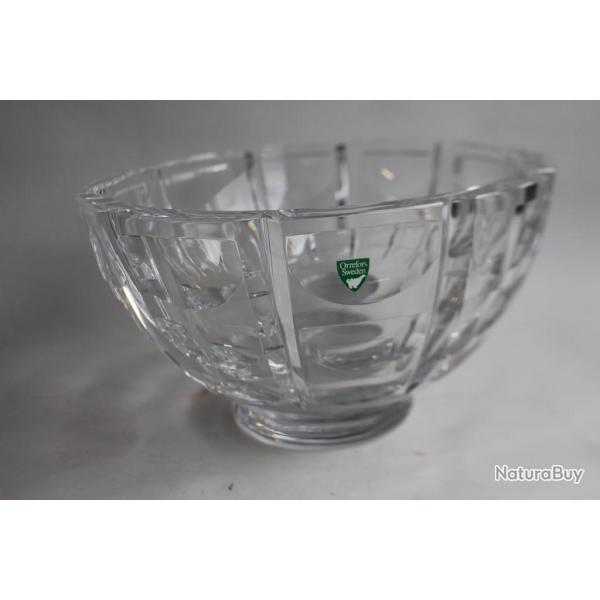 ORREFORS Sweden Grande coupe cristal