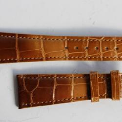 PATEK PHILIPPE Bracelet montre brun dégradé 22 mm