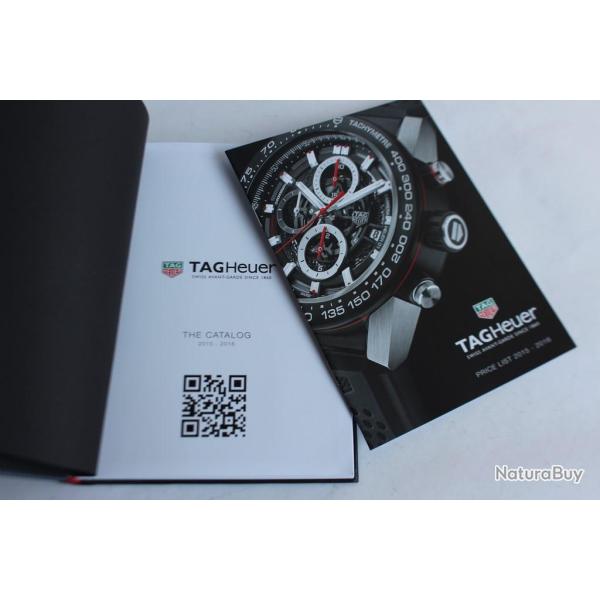 Catalogue montres TAG Heuer + prix 2015-16
