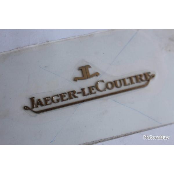 Lettres m�tal publicit� montres JAEGER LeCOULTRE 12 cm horlogerie