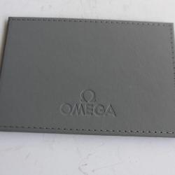 Etui a cartes publicité montres OMEGA collections horlogerie