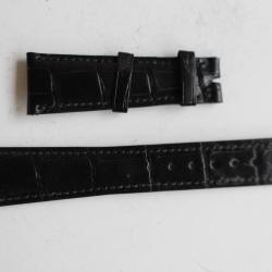 PATEK PHILIPPE Bracelet montre noir mat 21 mm