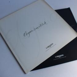 Catalogue montres LONGINES 2000 + prix