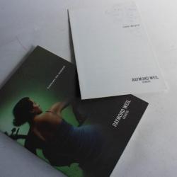 Catalogue  montres  RAYMOND WEIL + liste prix 2000