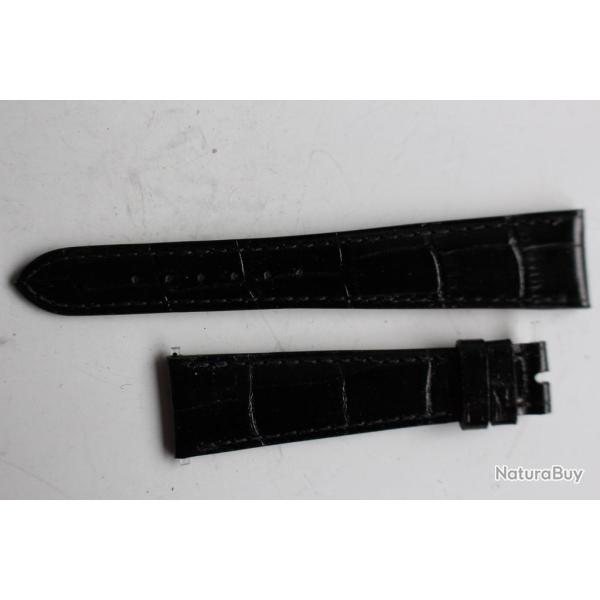 PATEK PHILIPPE Bracelet montre noir 20 mm