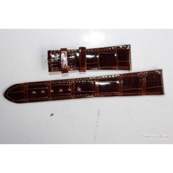 PATEK PHILIPPE Bracelet montre brun 20 mm