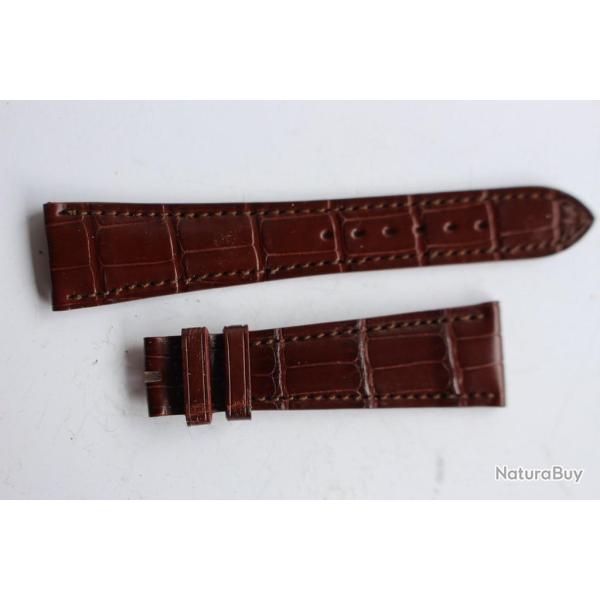 PATEK PHILIPPE Bracelet montre brun 22 mm