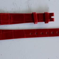 PATEK PHILIPPE Bracelet montre femme rouge 14 mm