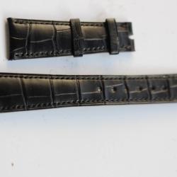 PATEK PHILIPPE Bracelet montre noir 21 mm