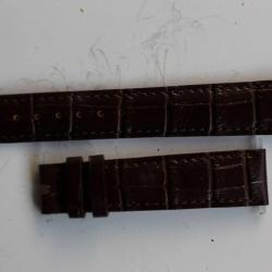 PATEK PHILIPPE Bracelet montre femme brun foncé 16 mm