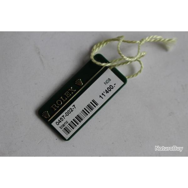 Etiquette montre ROLEX DAYTONA