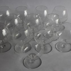 Douze Verres a cognac en cristal de BACCARAT