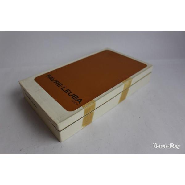 Boite d'atelier pour 5 montres FAVRE-LEUBA collections horlogerie