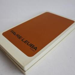 Boite d'atelier montres FAVRE-LEUBA collections horlogerie