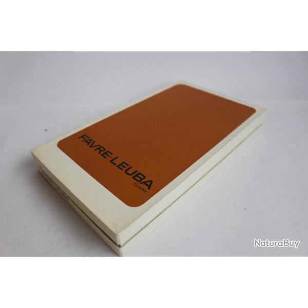 Boite d'atelier montres FAVRE-LEUBA collections horlogerie