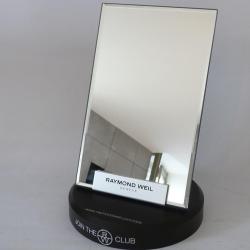 Miroir montre RAYMOND WEIL horlogerie
