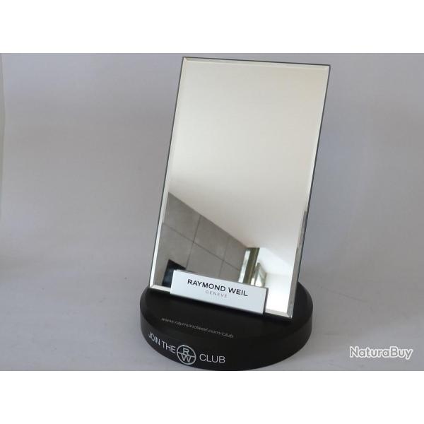 Miroir montre RAYMOND WEIL horlogerie