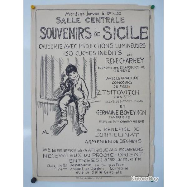 Affiche Lithographie N.Lachenal estampes