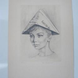Lithographie  Ram Rischmann estampes