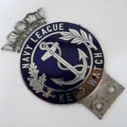 Insigne NAVY LEAGUE KEEP WATCH lligue naval Canada bateau navigation
