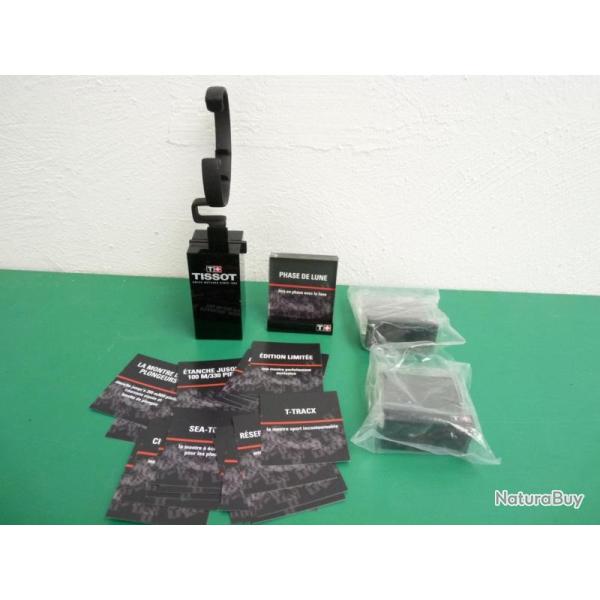 Lot Pr�sentoirs + Fiches montre TISSOT horlogerie
