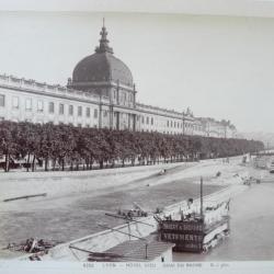 Photographie Lyon Hôtel Dieu Quai du Rhône