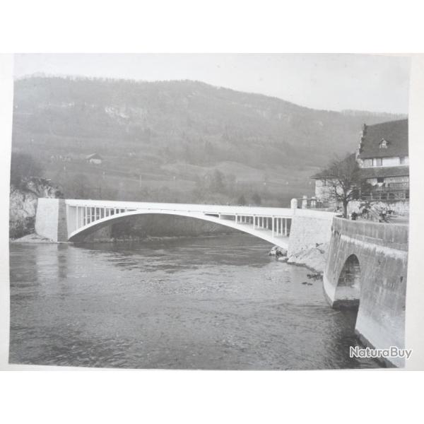 Photographie Pont sur rivi�re Aare Aarburg Suisse