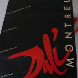 Affiche Salvador DALI Exposition MONTREUX 1984