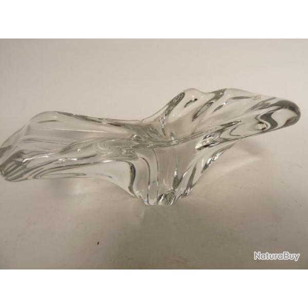 BACCARAT Petite coupe sculpture en cristal Art de la table