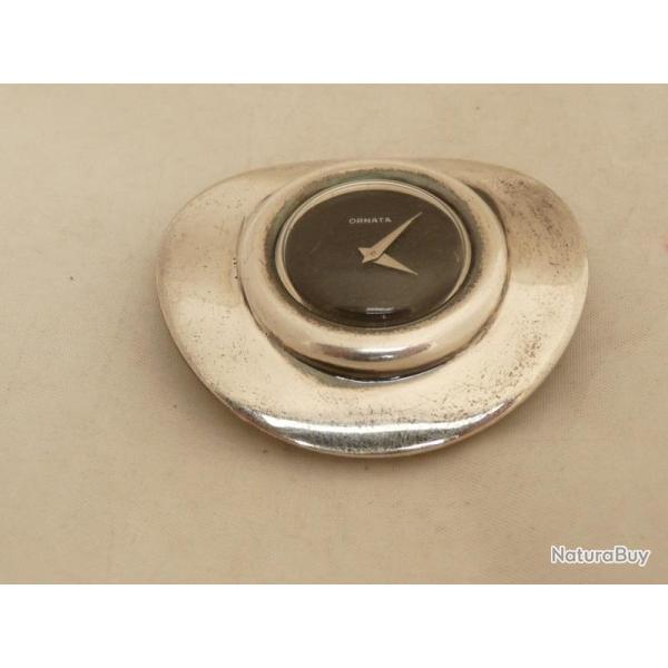 Montre ORNATA M�canique Design Argent Collection Horlogerie Watch