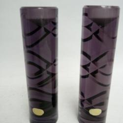 Paire de bougeoirs en cristal ROSENTHAL