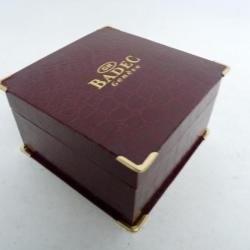 Écrin pour montre BADEC Genève  collections horlogerie