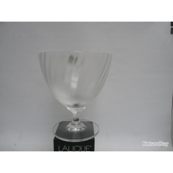 LALIQUE Grande coupe cristal