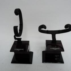 Pr&eacute;sentoirs (2) montres LONGINES horlogerie