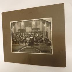 Photographie Photo Orchestre Musiciens Gen&egrave;ve 1937