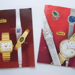 Catalogue Montres Horlogerie Bijoux URECH R&eacute;veils