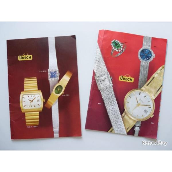Catalogue Montres Horlogerie Bijoux URECH R�veils