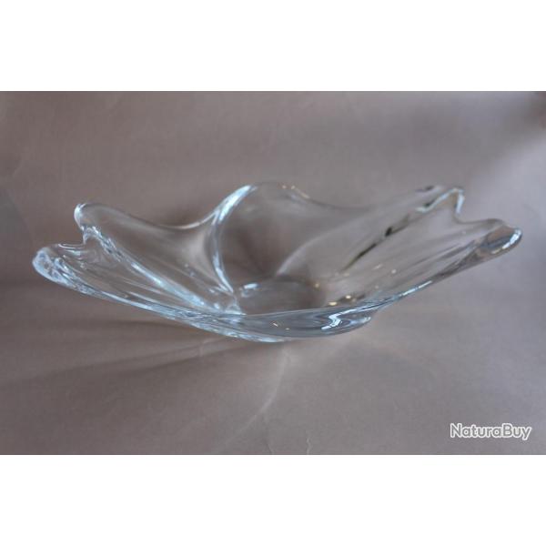 DAUM Grande coupe � fruits cristal