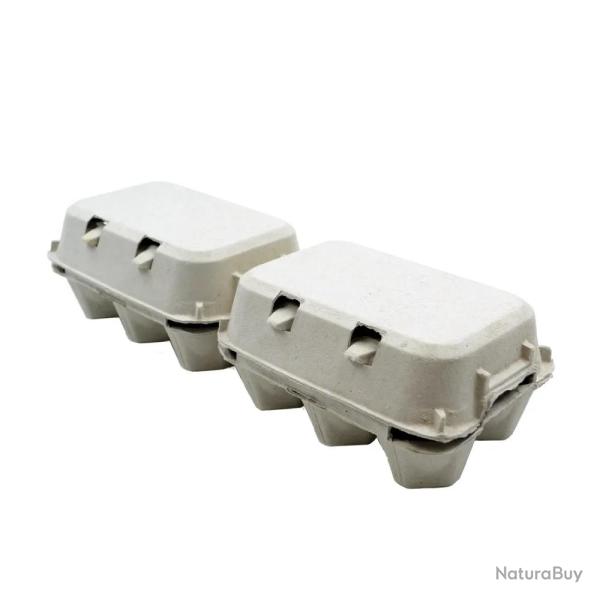 Lot de 124 Botes 2X6 oeufs carton  l'unit