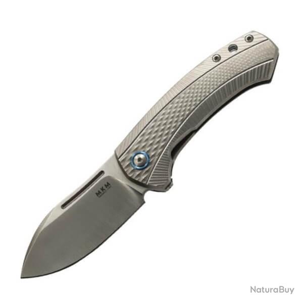 Couteau pliant MKM "Colvera" Titanium gris by Lionsteel